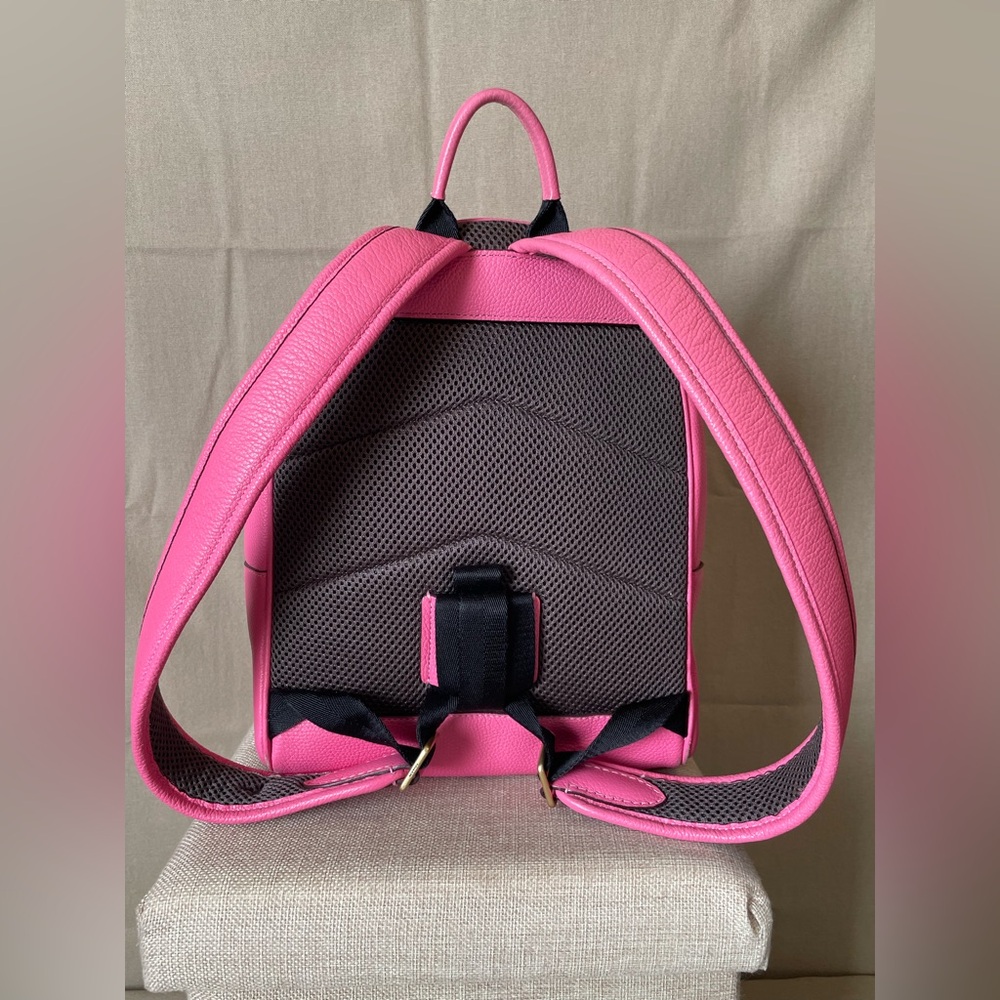 Coach Pink Leatherware Backpack with Ipsy Cosmetic Bag - Picture 7 of 16
